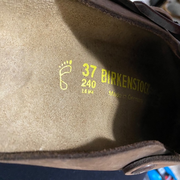 * Price Drop* Birkenstock Brown Bostons - Picture 4 of 4
